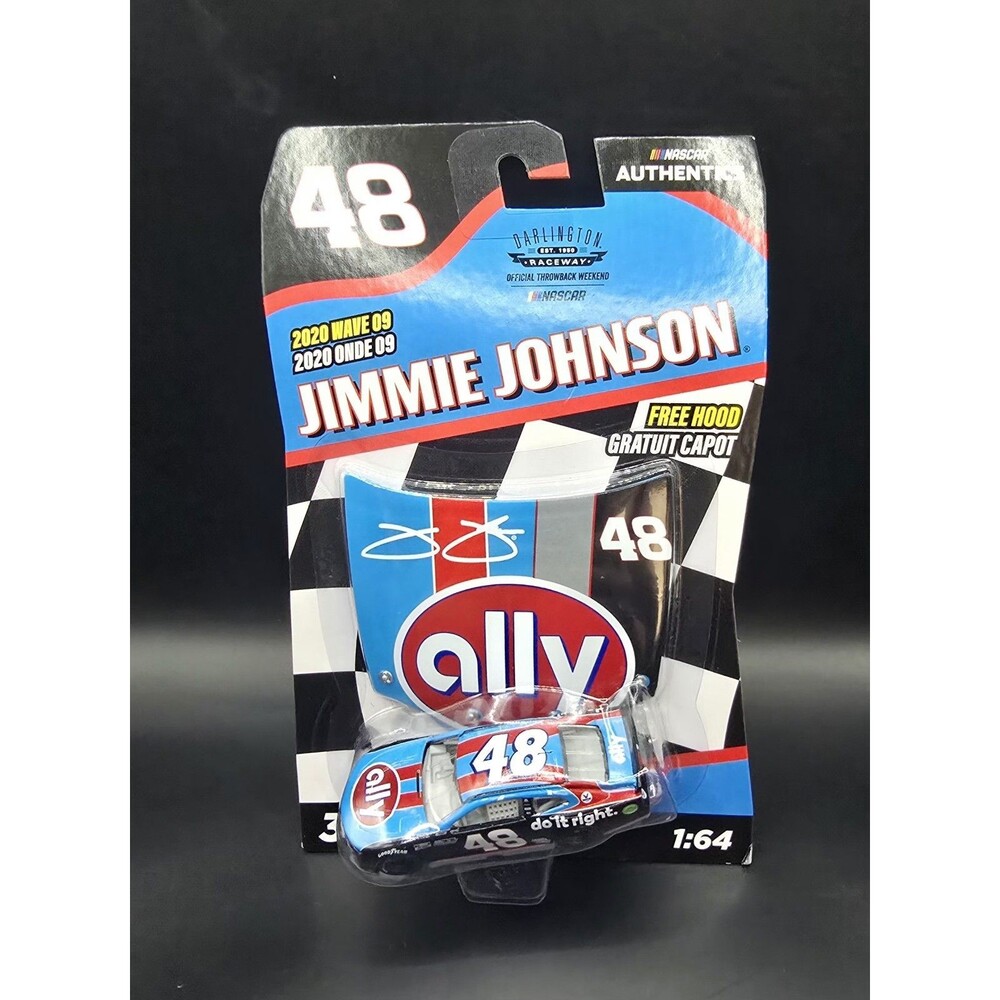 Jimmie Johnson #48 Ally 1:64 2020 Wave 9 Darlington Throwback Nascar Authentics